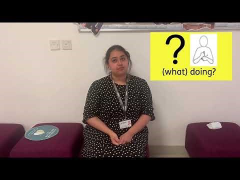 Colourful Semantics - Makaton signs for question words