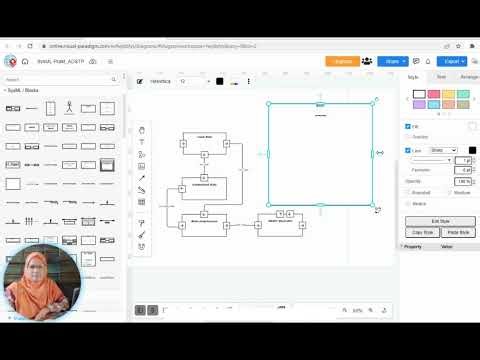 Tutorial Membuat Internal Block Diagram dengan Visual Paradigm