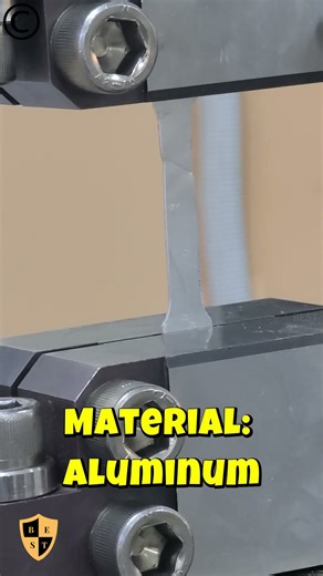 Tensile Testing of Ductile Material #ductile #material #tensiletest #shorts #mechancial #engineering