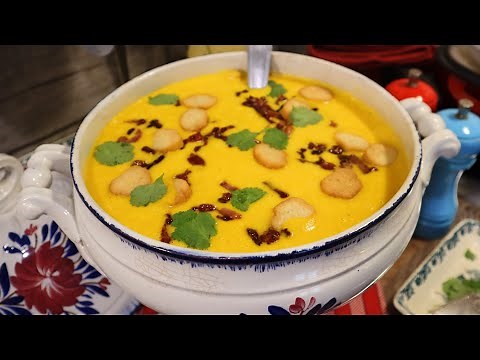 Mon VELOUTÉ DE POTIRON CAMPAGNARD 🎃 - Onctueux et gourmand ! - Mère Mitraille - Gourmandises TV