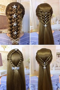 12K views · 279 reactions | Dazzling Hairstyle Ideas for Girls with Long Hair! Get Ready to Turn Heads ‍♀️ #LongHairGoals | Simple Hairstyles | Facebook