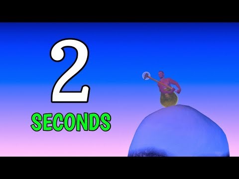 Getting Over It Speedrun in 02 Seconds