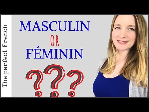 French Masculin or Féminin - French genders | French grammar | Learn French