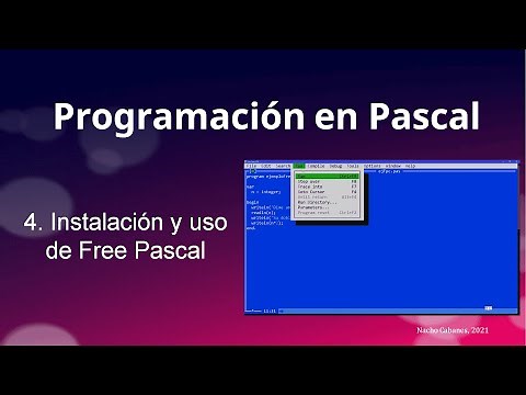 Pascal 04 - Instalación y uso de Free Pascal