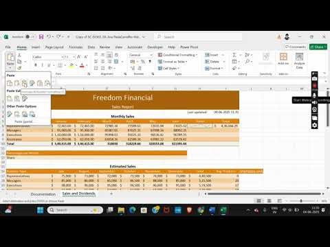Shelly Cashman Excel 365 | Module 3: SAM Project A Freedom Financial #shellycashman