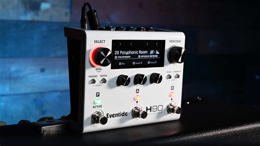 Eventide Introduces H90 Harmonizer Multi-Effects Pedal With 62 Studio-Quality Effects