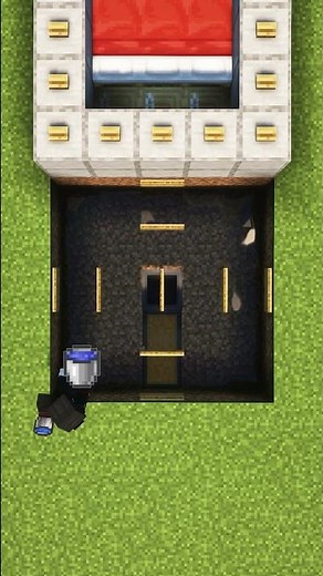 Minecraft Easy Iron Farm! #minecraft