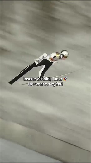 Domen Prevc's Insane Ski Jump Win