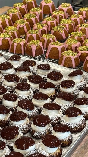 Hannah Neeleman on Instagram: "Had such a fun pop up this morning @ballerinafarmstore with the head pastry chef from Ballymaloe House. All the way from Ireland 🇮🇪🐑. This is Lois and I in the kitchen taste testing everything. @jrryall you are magnificent!"