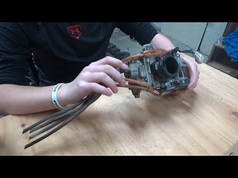 The Carb Is Off! | Wr250F Build | Part One