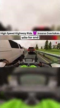 Traffic Rider High Speed Highway Ride 😈 Insane Overtakes #gaming