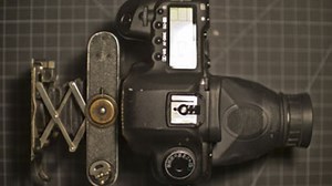 Who Needs Vintage Filters? 5D Mark II Paired with 86-Year-Old Folding Camera