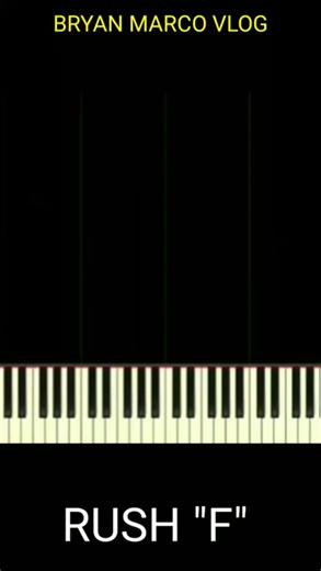 Rush F- Bryan Marco Vlog Youtube Channel.#meme#memetiktok#pianoman #tiktok#pianoplayer#song#piano