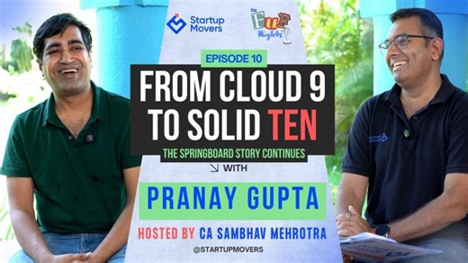 From Cloud 9 to Solid TEN | The Springboard Story Continues | Ft. Pranay Gupta | The FuF Nights | | CA Sambhav Mehrotra