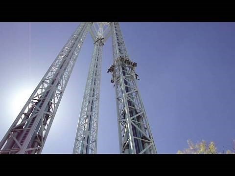 Knotts Supreme Scream POV Berry Farm California