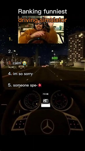 Ranking the funniest driving simulator moments.#shorts