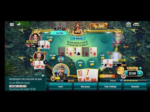 let's watch wsop beat the house win percentage as she rips a new one in every player at the table