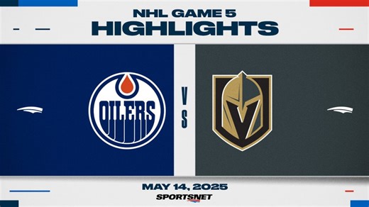 NHL Game 5 Highlights: Oilers 1, Golden Knights 0 (OT)