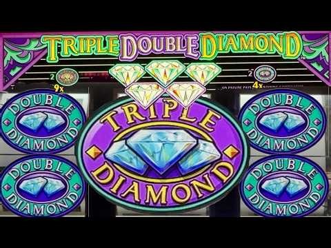 Chasing JACKPOT on Triple Double Diamond Old School Slots!