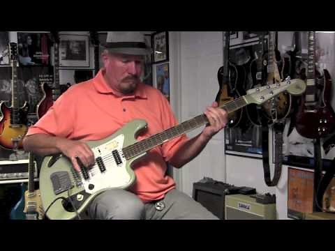 1964 Teisco TB64 6 String Bass Demo