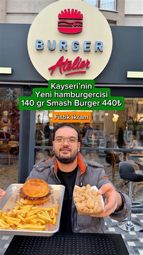 Smash is Kayseri's new hamburger joint.