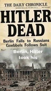 The Life and Death of Adolf Hitler: April 30, 1945 – A Legacy of Destruction