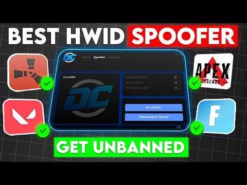 HWID Spoofer - UNBAN Yourself Permanently From Every Game!