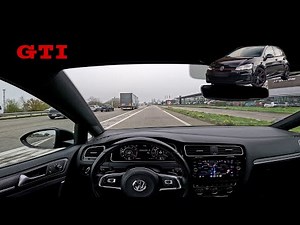 POV - Driving To School - VW Golf 7 GTI Performance