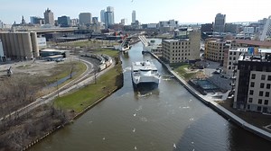 Lake Express High Speed Ferry on Reels
