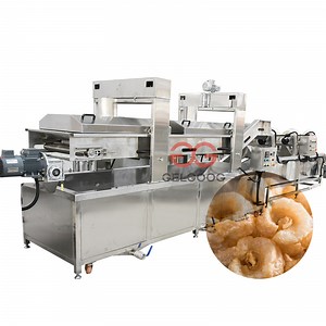 [Hot Item] Commercial Gas Donut Egg Fryer Continuous Frying Machine for Snack Pellet