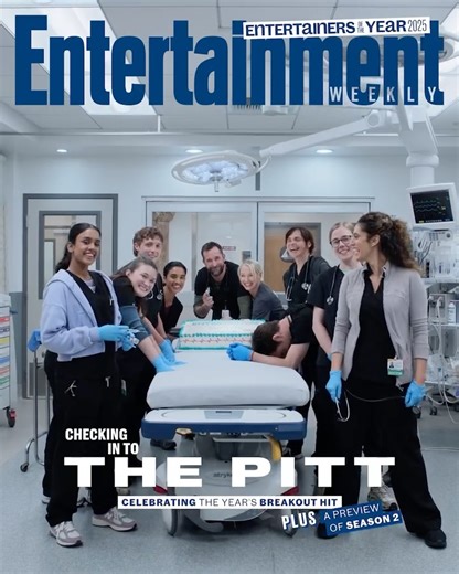 Entertainment Weekly on Instagram: "The only emergency room we want to return to. Before ‘The Pitt’ comes back Jan. 8 with more thrilling, life-saving storytelling, we’re celebrating its incredible first season — and previewing what’s to come — with our Entertainers of the Year cover. Tap the link in our bio for more. 🎬: HBO Max ✍️: @ash_boo Cake: Michael Carney/LA Custom Cakes"