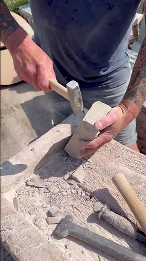 How I built a stone Moongate window