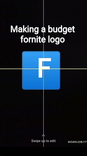 making a budget fornite logo