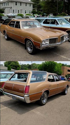 who remembers this? 1970 Oldsmobile Vista Cruiser (seated up to 9 people).🤎🤎🤎