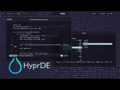 How I Turned Hyprland Into a Desktop Environment