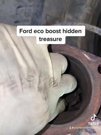 Ecoboost turbo failure! #mechanic #mobilemechanic #ford #ecoboost #turbofail