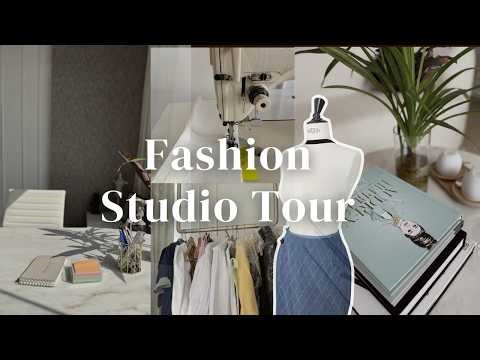 Tour por mi Atelier de Diseño de Moda | Fashion Studio & Couture
