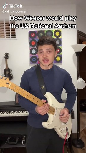 Weezer Guitar Meme Riff - Guitar Tok Musicians