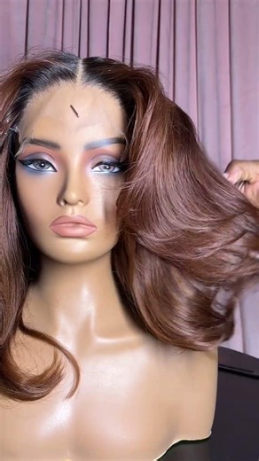 The Layers Made This Wig! | Copper Mink Wig Transformation