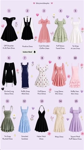 15 Cute Dress Ideas for Women | Trendy Mini, A-Line & Sundress Outfit Inspiration ✨ #shorts