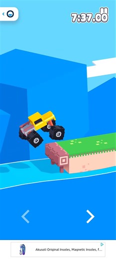 Level 8 (Square Wheels) Walkthrough - Drive Mad