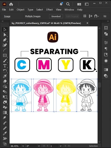 CMYK Separation Explained for Adobe Illustrator Users