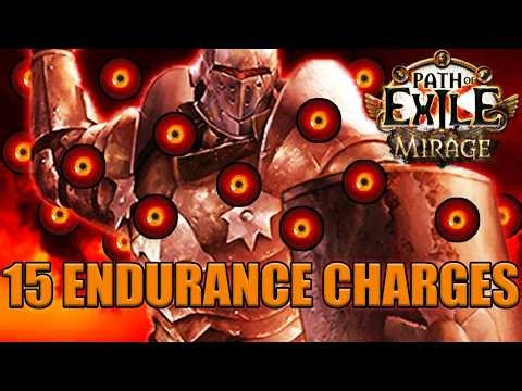 15 ENDURANCE CHARGES! 100MDPS - 3.28 Path of Exile Mirage