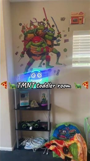 Teenage Mutant Ninja Turtle Room Makeover | Kid’s Dream Come True
