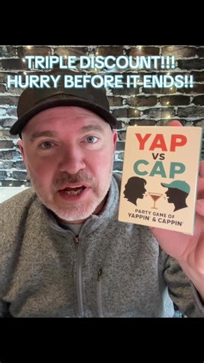 YAP vs CAP - The Party Game of Yappin & Cappin - Fun Social Drinking Game for Gatherings with Bold Opinions and Wild Debates