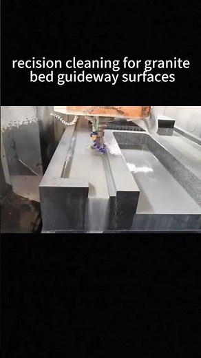 Production process of granite machine base#inspectiongraniteplatform