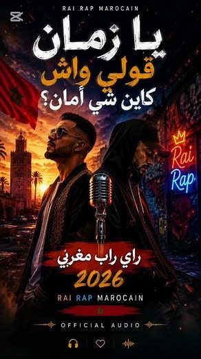 يا زمان قولي واش كاين شي أمان؟ 🔥 | راي راب مغربي 2026 | Rai Rap Marocain | Official Audio 🇲🇦