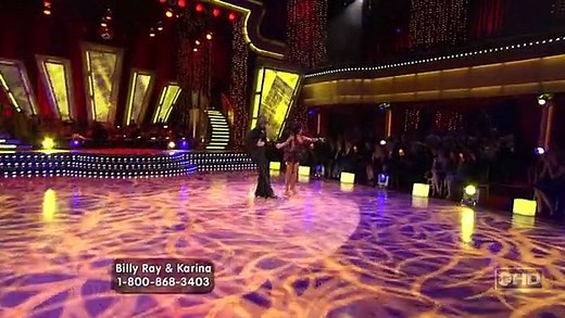 Billy Ray Cyrus & Karina Smirnoff - Cha-Cha-Cha