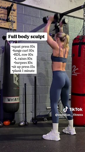 Full Body Sculpting Workout Routine