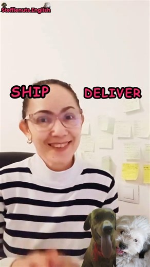 SHIP vs DELIVER | Easy English Vocabulary (A2 ESL)